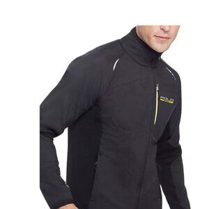 Polo Ralph Lauren Men’s Full Zip Hybrid Tech Jacket, Black, M